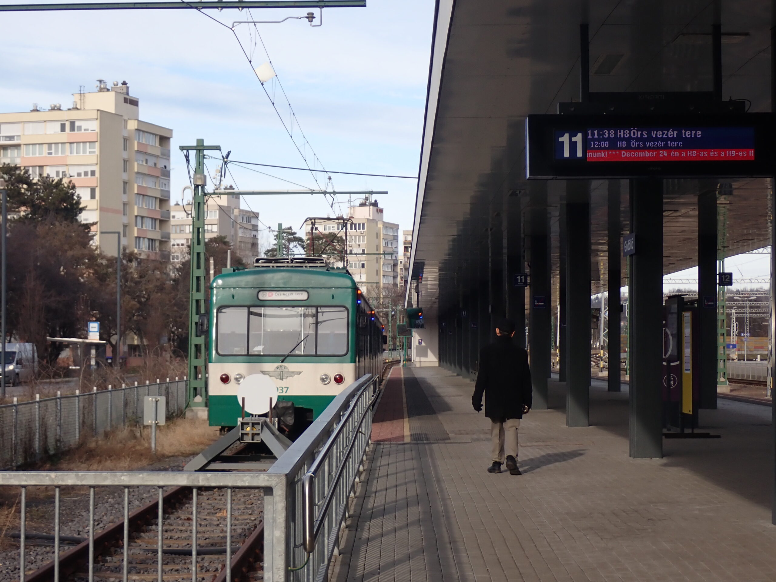 ブダペスト郊外電車